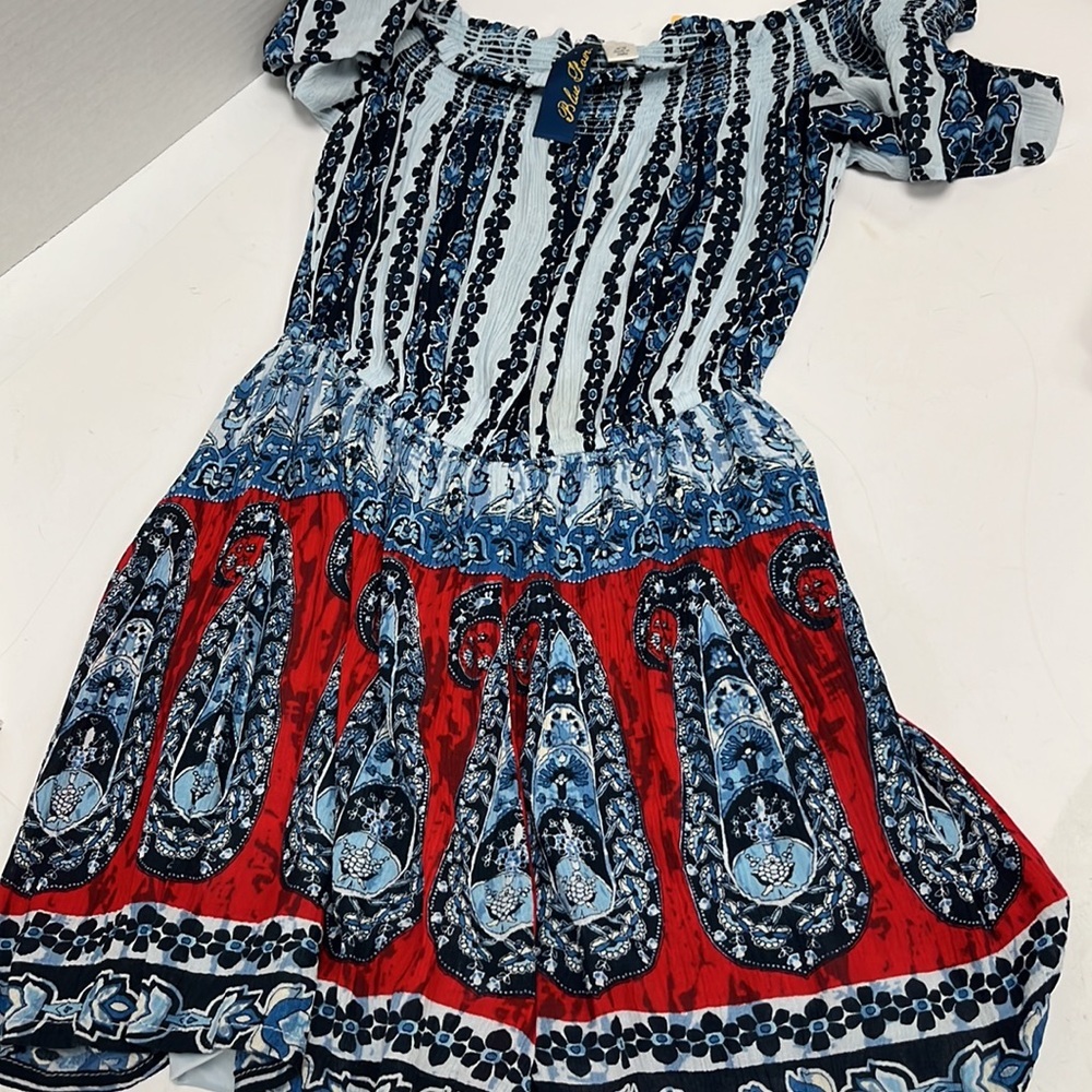 Blue Rain romper!